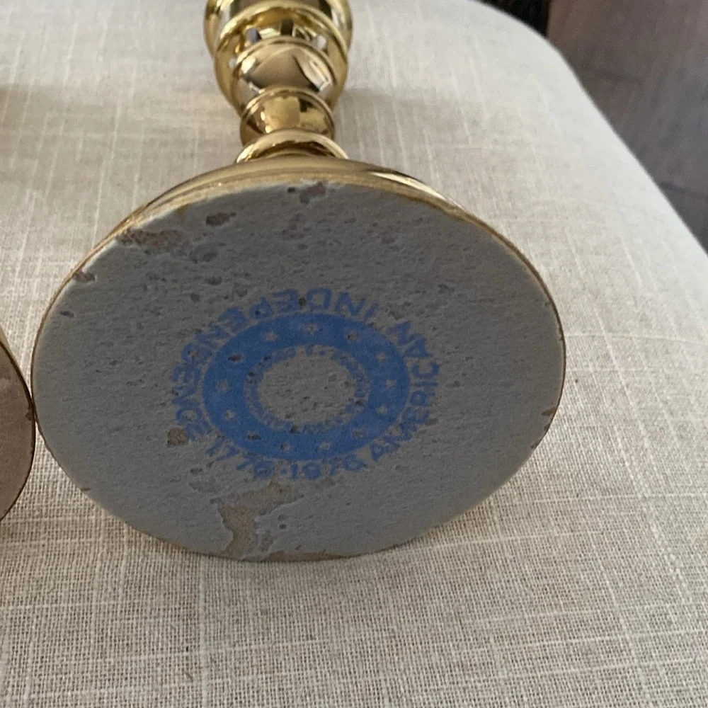 Baldwin brass Candle Holders 7.5” - Picture 5 of 7